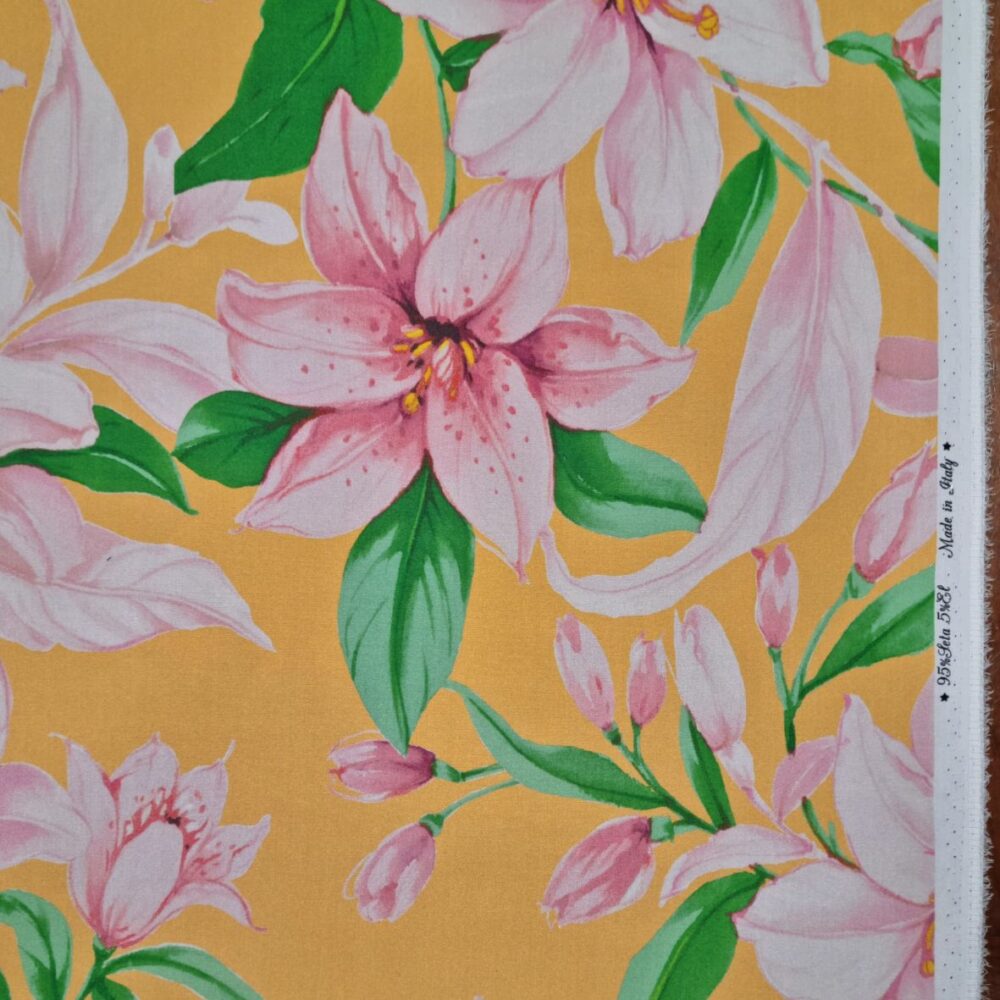 SILK LILY YELLOW - Image 3