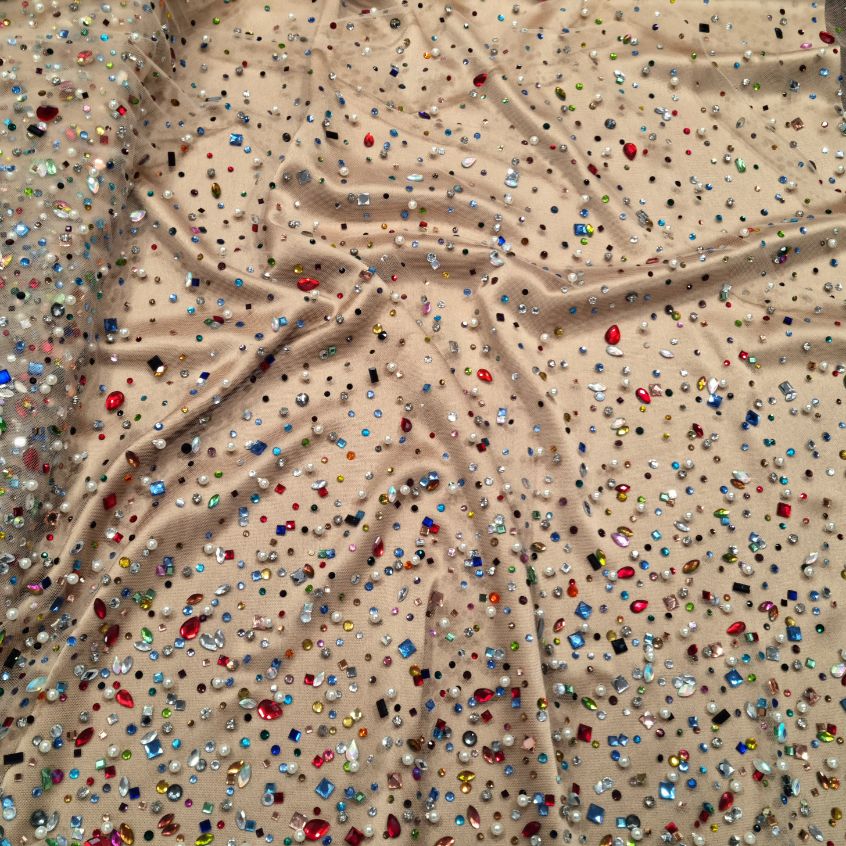 TULLE STONES - ULTIMO TAGLIO 1.25 METRI - immagine 2