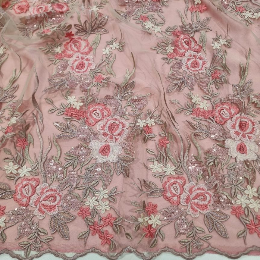 TULLE RICAMATO NANCY - immagine 3