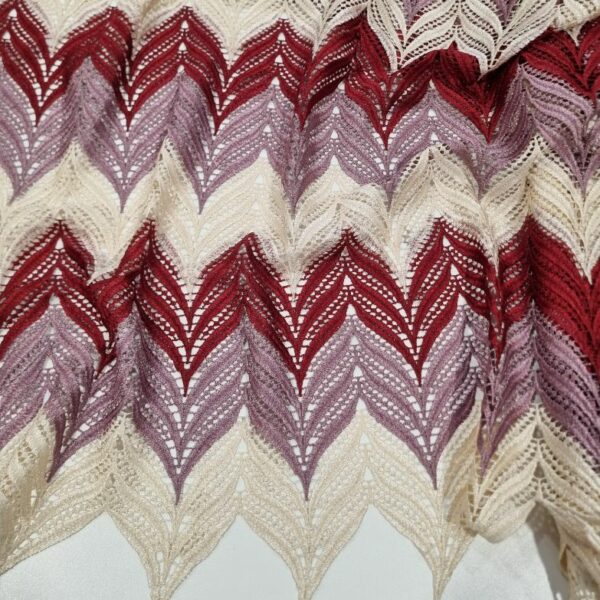 MACRAME' ZIG ZAG - ULTIMO TAGLIO 1.6 METRI