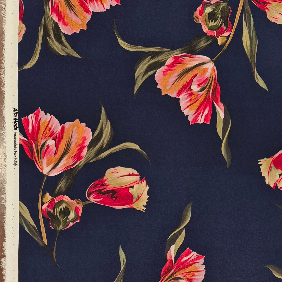 SETA BLUE FLOWER - immagine 2