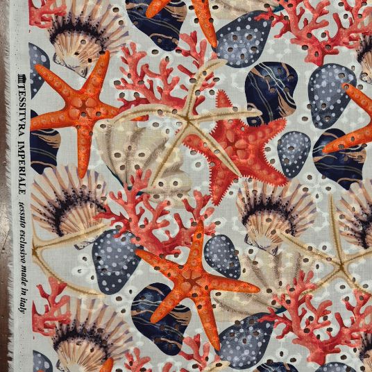 COTONE CONCHIGLIA - ULTIMO TAGLIO 1.3 METRI - immagine 2