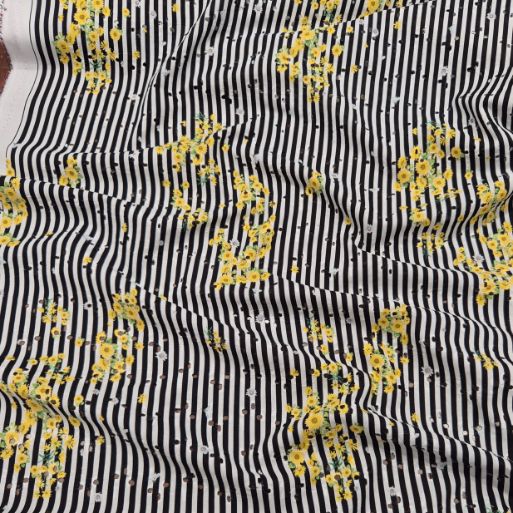 LINO-COTONE GIRASOLE - ULTIMO TAGLIO 1.95 METRI - immagine 3