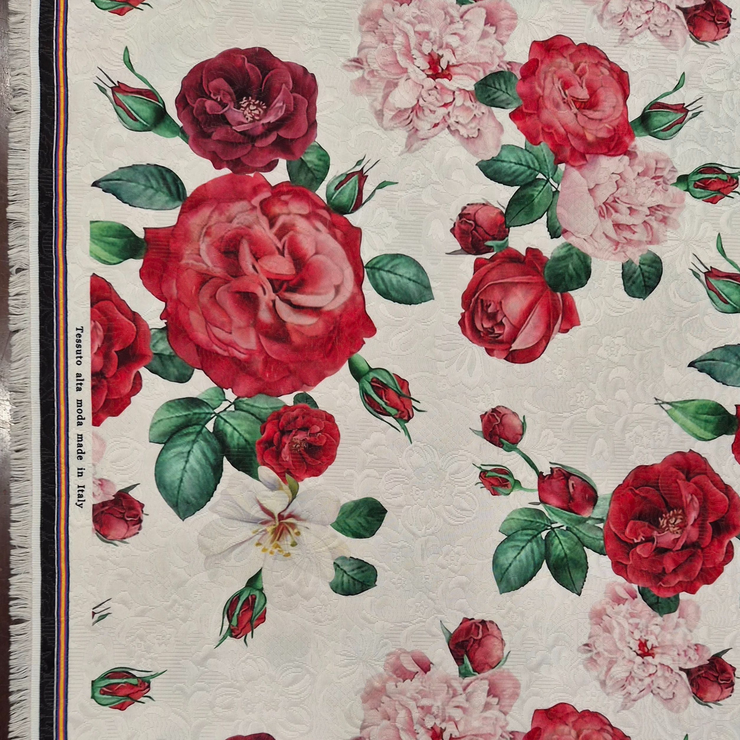 JACQUARD COTONE FLEY - ULTIMO TAGLIO 1.6 METRI - immagine 4