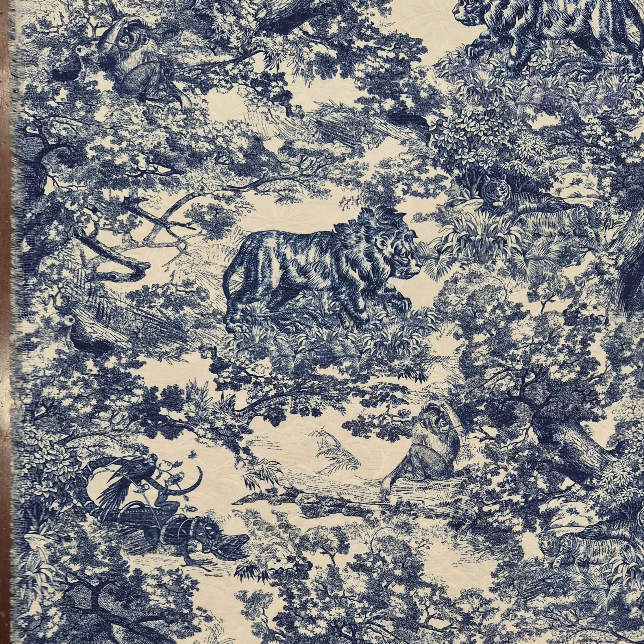 JACQUARD COTONE SAVANA - ULTIMO TAGLIO 1.7 METRI - immagine 4