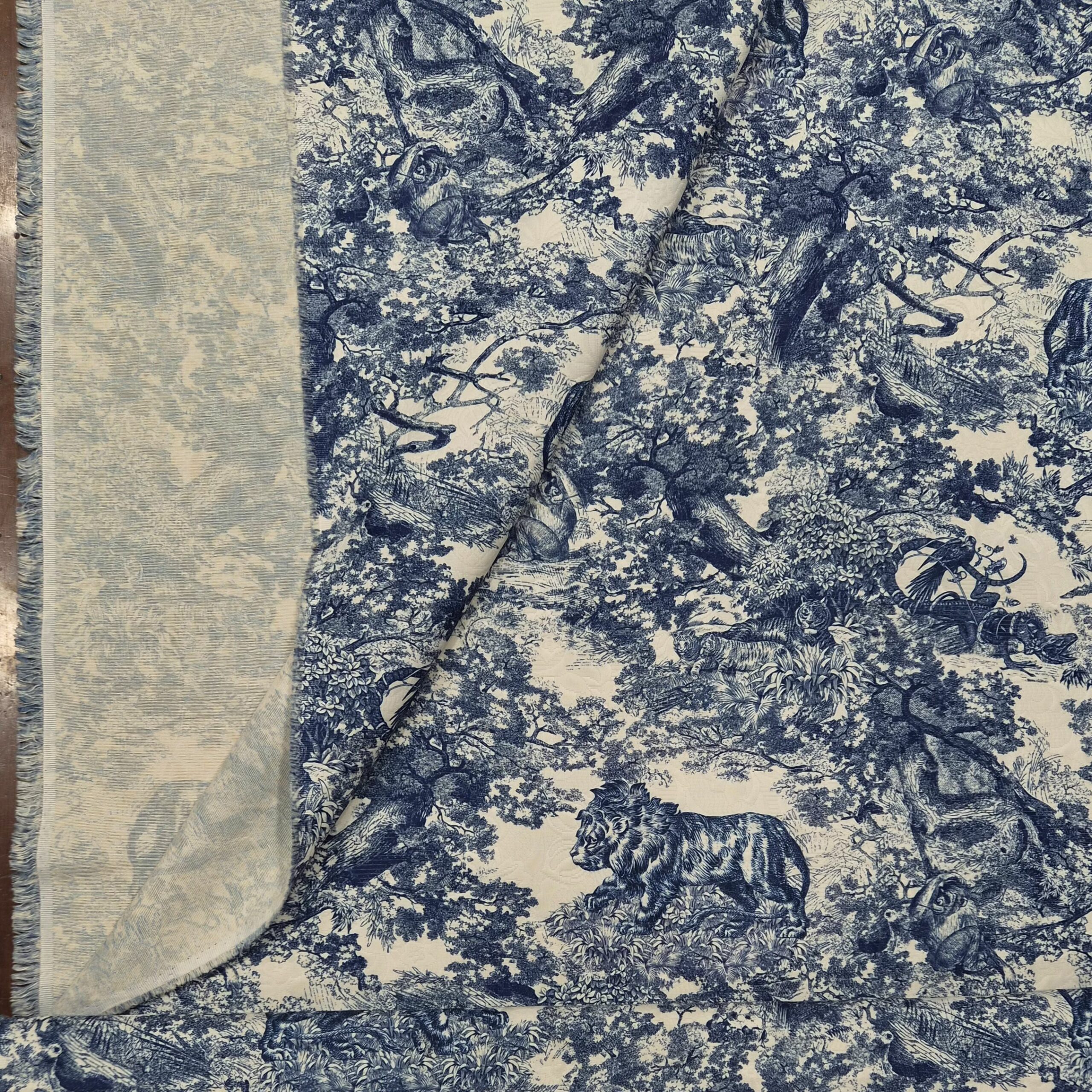 JACQUARD COTONE SAVANA - ULTIMO TAGLIO 1.7 METRI - immagine 3